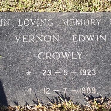 CROWLY Vernon Edwin 1923-1989