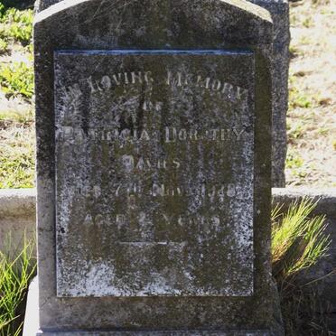 DAVIES Patricia Dorothy -1928