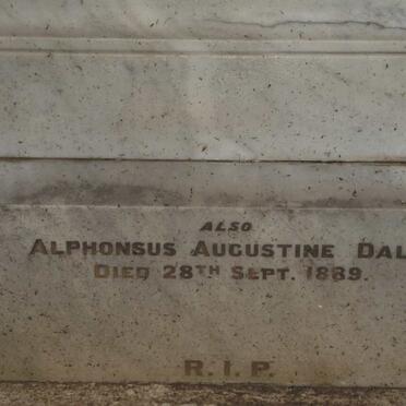 DALY Alphonsus Augustine -1889