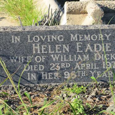 DICKSON Helen Eadie -1978