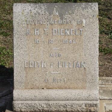 DIENELT R.H.T. -1945 :: DIENELT Edith :: DIENELT Lillian