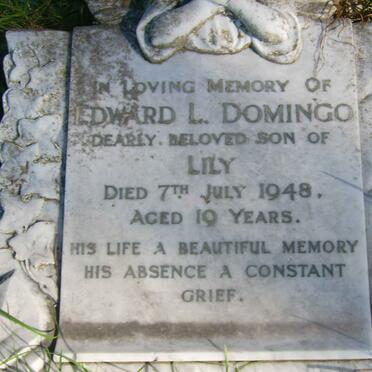 DOMINGO Edward L. -1948