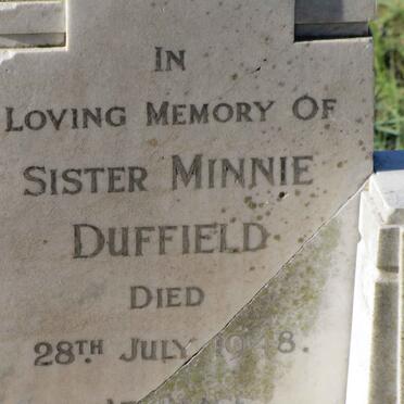 DUFFIELD Minnie -1948