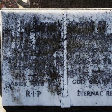 DUNCOMBE Charles -1957 :: JACKSON Ellen Mary -1918