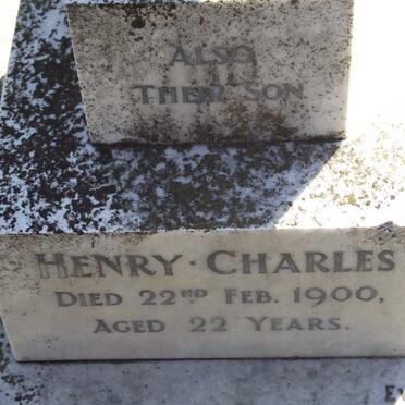 DUFFETON Henry Charles -1900