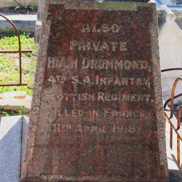 DRUMMOND Hugh -1918