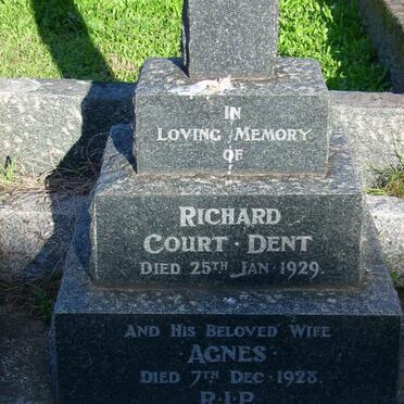 DENT Richard Court -1929 &amp; Agnes -1928