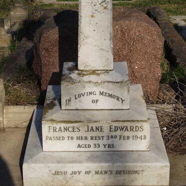 EDWARDS Frances Jane -1948