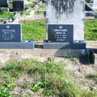EBERHARD Fritz A. 1899-1987 :: EBERHARD Irene M. 1904-1983