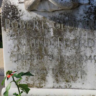 FOORD Robert Geoffrey Child -1949