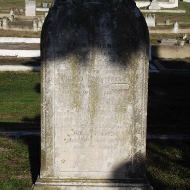 FRENCH John -1901 :: FRENCH Edward John -1916 :: FRENCH Ellen Maria -1926 :: FRENCH James -1936 :: FRENCH James Julius -1946