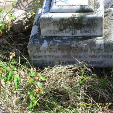 FREEMAN Elizabeth Emily 1866-1905 :: FREEMAN Minnie 1887-1906