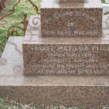 FITCH Mabel Matilda nee BRISTER -1933