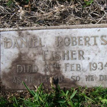 FISHER Daniel Robertson -1934