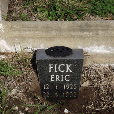 FICK Eric 1925-1992