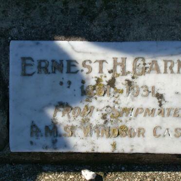 GARDNER Ernest H. 1891-1931