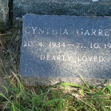 GARRETT Cynthia 1934-1985