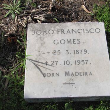 GOMES Joao Francisco 1879-1957