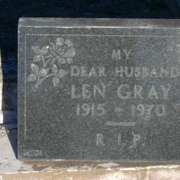 GRAY Len 1915-1970