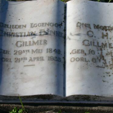 GILLMER Christian Daniel 1848-1935 &amp; C.H. 1862-1945