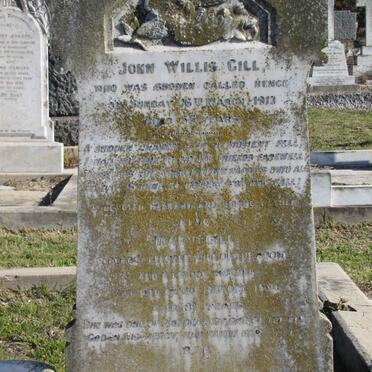 GILL John Willis -1913 &amp; Mary -19??