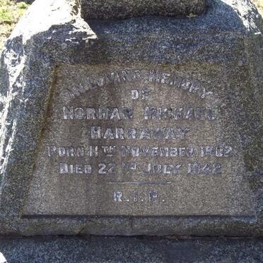 HARRAWAY Norman Michael 1902-1942