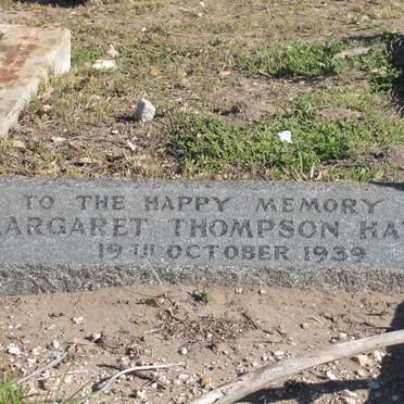 HANNAH Margaret Thompson -1939