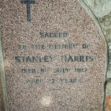 HARRIS Stanley -1917
