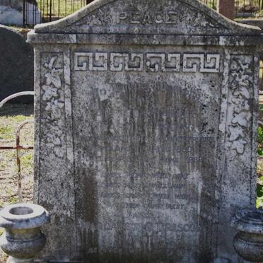 HARDING Alfred Charles 1860-1932 &amp; Margaret nee O'DRISCOLL