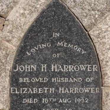 HARROWER John H. -1932