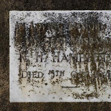 HAMBLETT R.H. -1949 