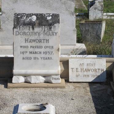 HAWORTH Dorothy Mary -1957 :: HAWORTH T.E. -1956 