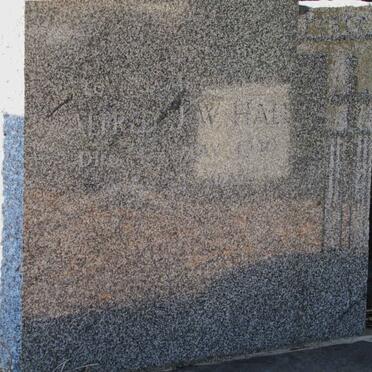 HALL Alfred J.W. -1940