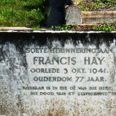 HAY Francis -1941