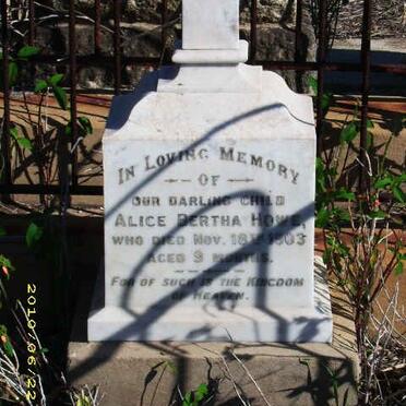 HOWE Alice Bertha -1903