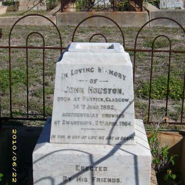 HOUSTON John 1882-1904