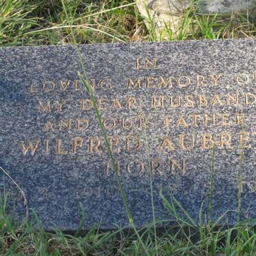 HORN Wilfred Aubrey 1910-1986