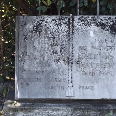 HOGAN Matthew -1945 &amp; Emily -1945 :: HOGAN Vernon -1959 