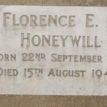 HONEYWILL Florence E.M. 1855-1943