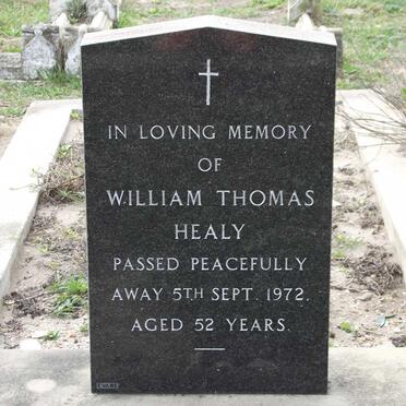 HEALY William Thomas -1972