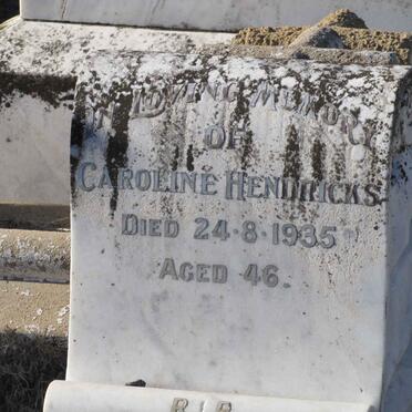 HENDRICKS Caroline -1935