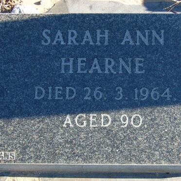 HEARNE Sarah Ann -1964