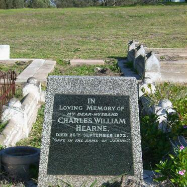 HEARNE Charles William -1972