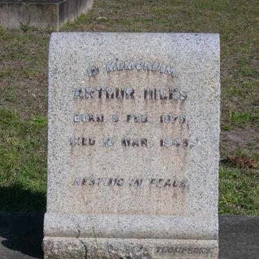 HILES Arthur 1879-1945