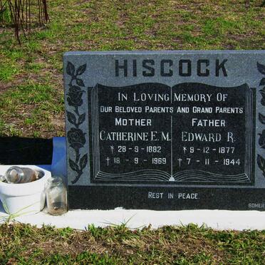 HISCOCK Edward R. 1877-1944 &amp; Catherine E.M. 1882-1969