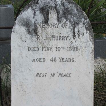 HURRY R.J. -1898