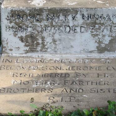 HUMAN Jerome Nicky 1933-1945