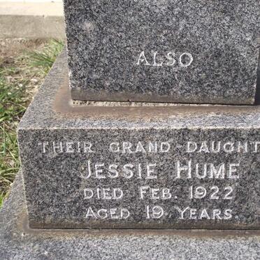 HUME Jessie -1922