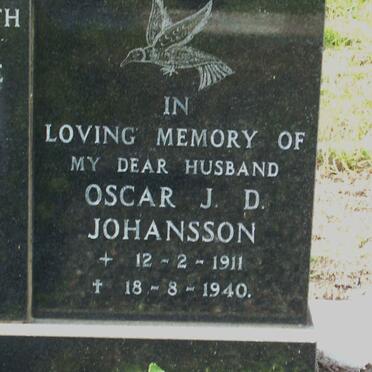 JOHANSSON Oscar J.D. 1911-1940