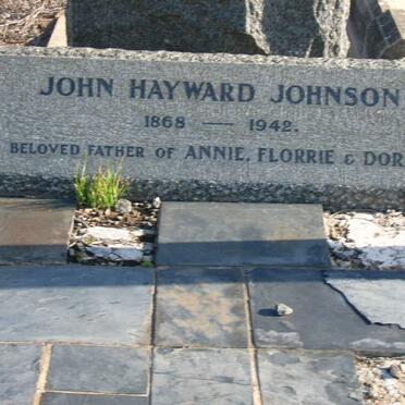 JOHNSON John Hayward 1868-1942